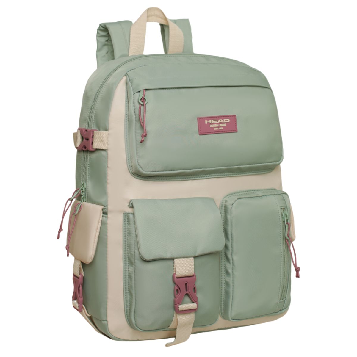 HEAD - Mochila Mujer Kawaii Escalade Block Menta Morada Head