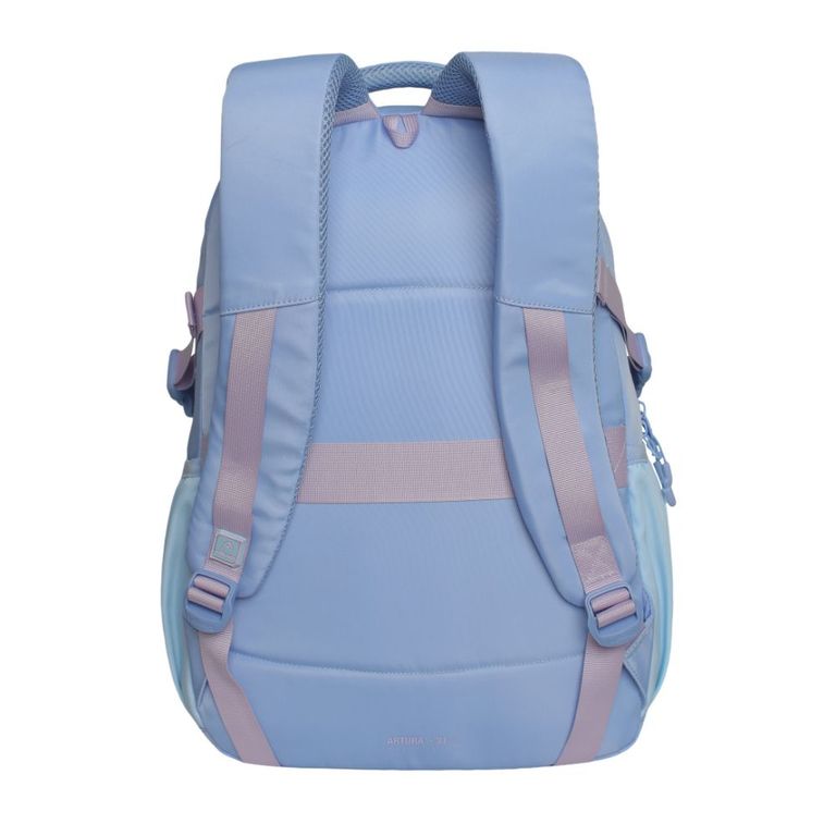 Mochila Mujer Microfibra Artura Block Sky Azul TALLA UNICA
