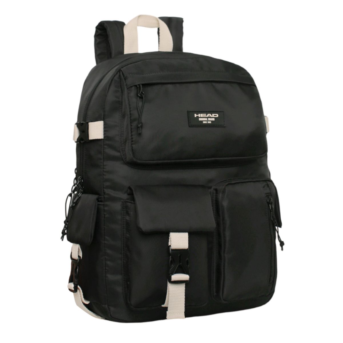 HEAD - Mochila Mujer Kawaii Escalade Negro Blanco Head
