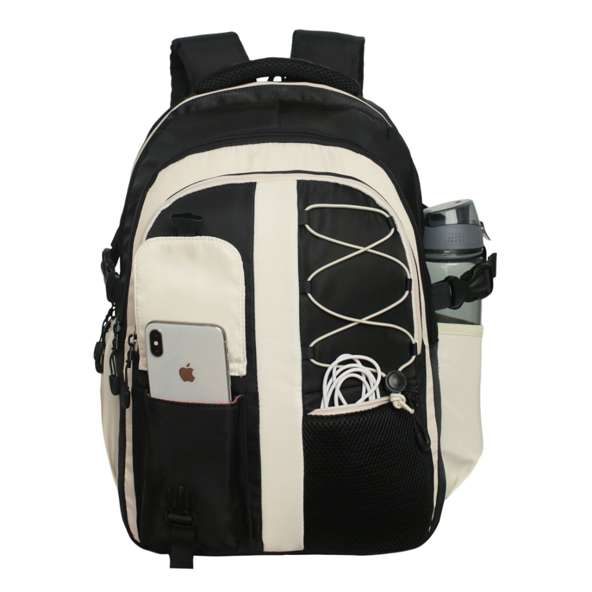 HEAD - Mochila Mujer Microfibra Artura Block Negro Head