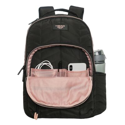 Imagen 2 del producto Mochila Mujer Microfibra Impreza Negro Rose Gold