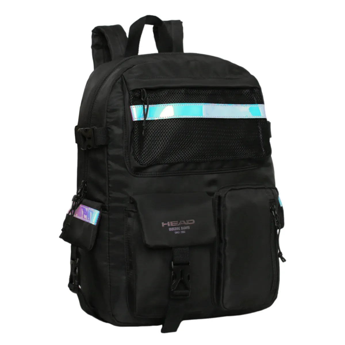 HEAD - Mochila Mujer Kawaii Escalade Holográfica Negro Head