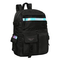 Mochila Mujer Kawaii Escalade Holográfica Negro