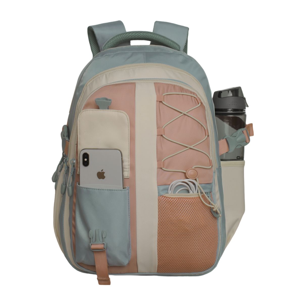 HEAD - Mochila Mujer Microfibra Artura Block Menta Head