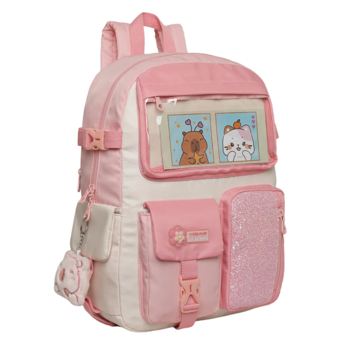 HEAD - Mochila Mujer Kawaii Fusion Block Pink Head