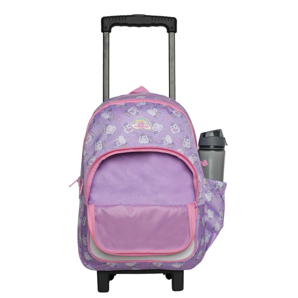 HEAD - Mochila con Ruedas Infantil Chips Gaticornio Lila Head