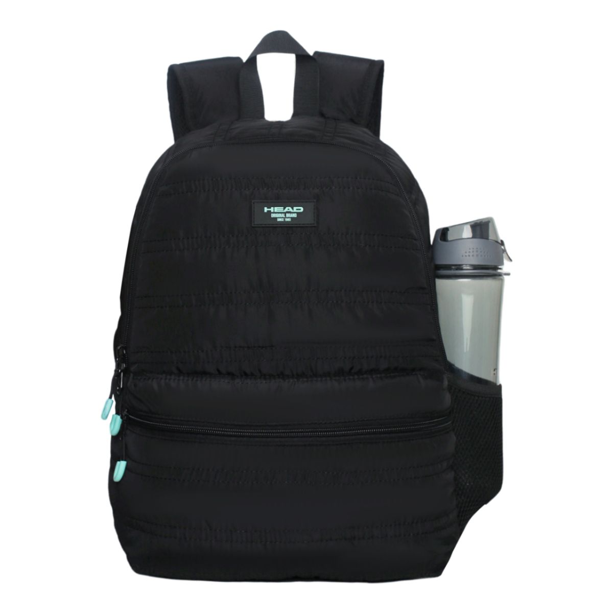 HEAD - Mochilas Clásica Mujer Arona Negro Menta Head