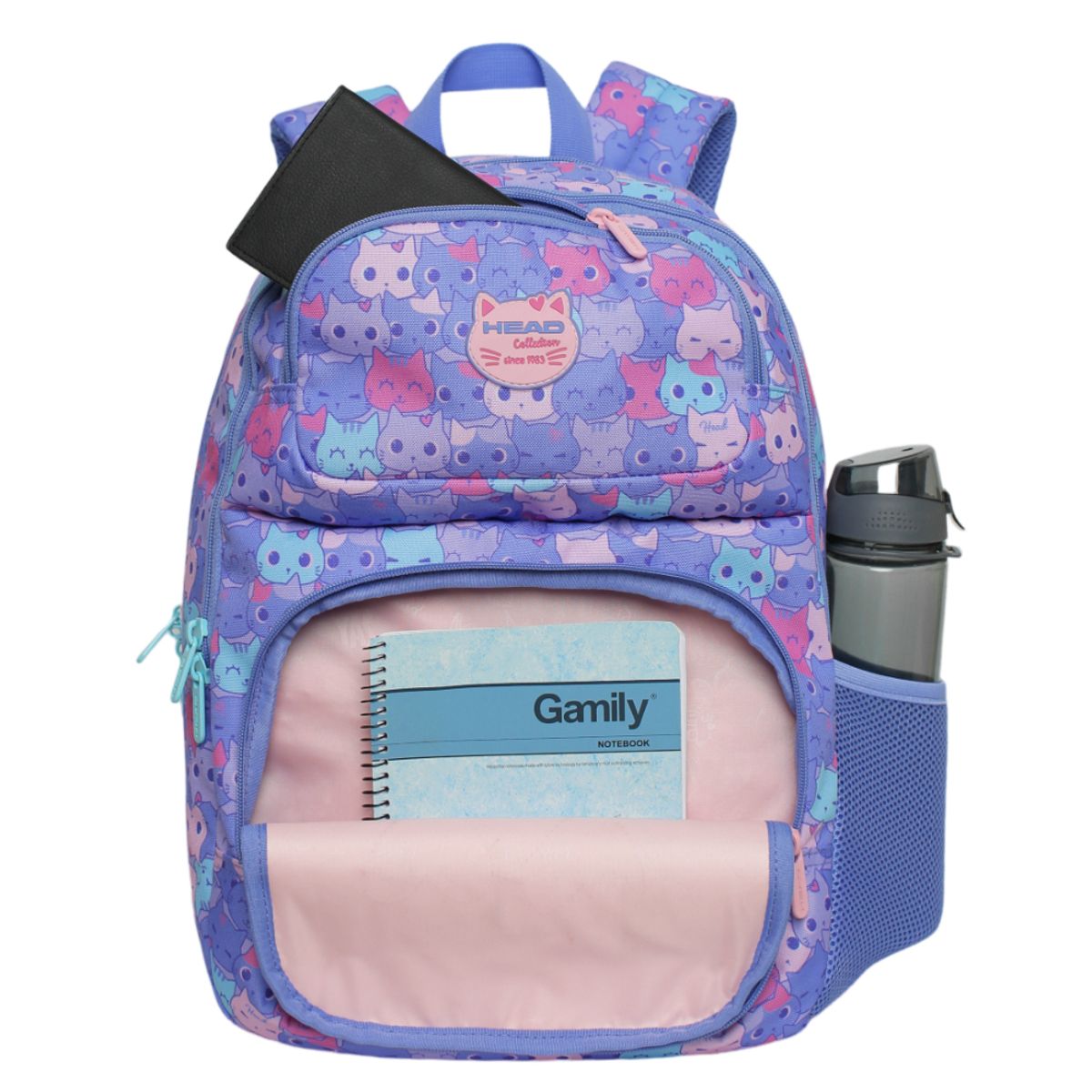 HEAD - Mochila Infantil Niña Fantasy Gato Lila Head