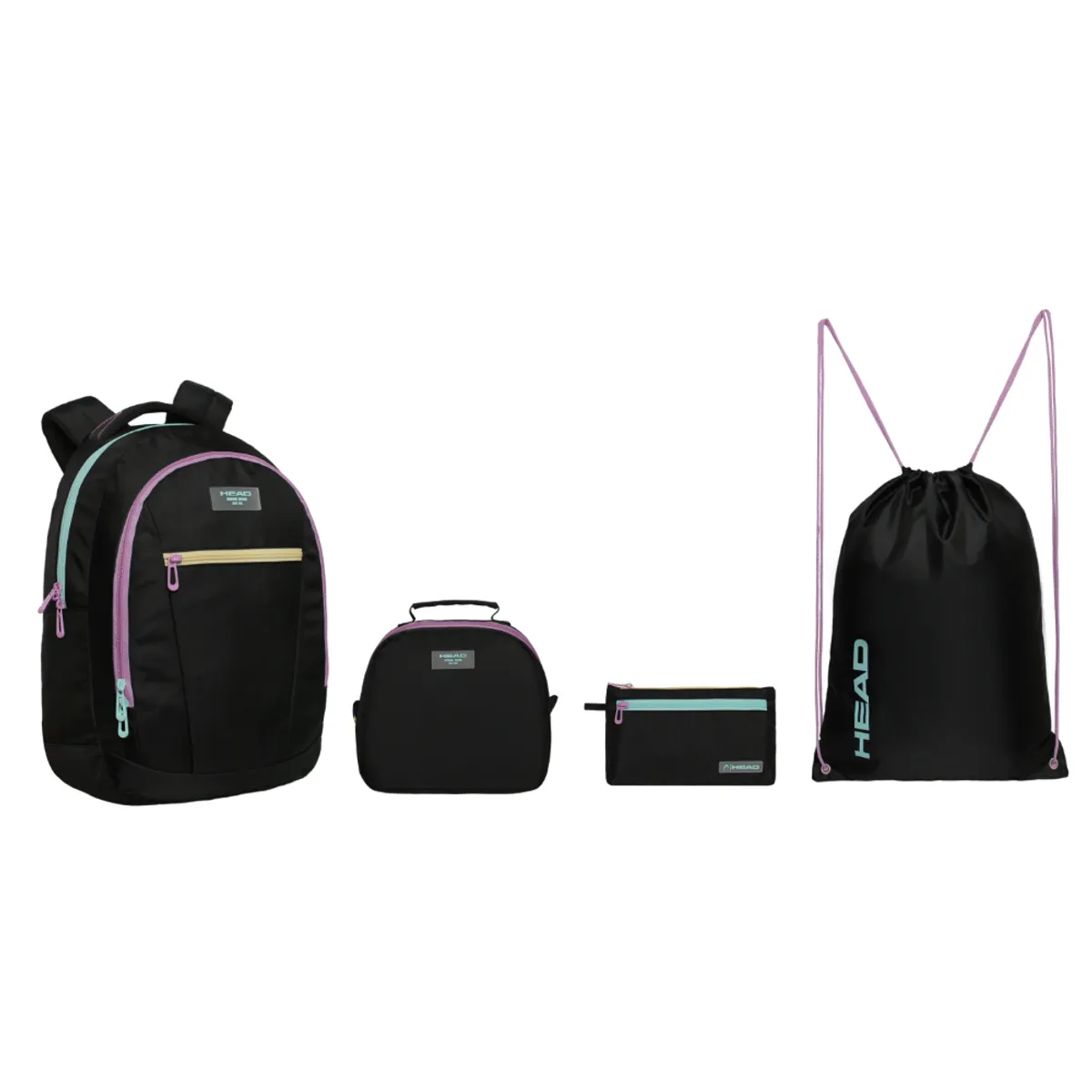 HEAD - Pack Top Escolar Mujer (x4) Mix Colores Head