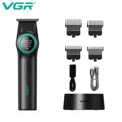 VGR - Trimmer Patillera v-977 8000rpm negro