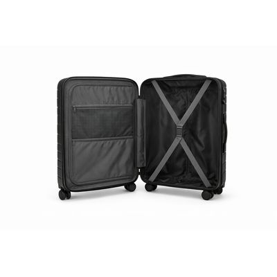 Imagen 2 del producto Juego de Maletas Rígidas PP 3 Piezas Negra 20-24-28”