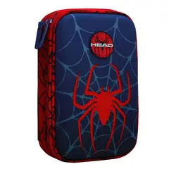 HEAD - Estuche Infantil Niño Rígido Box Araña Rojo