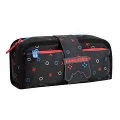 HEAD - Estuche Infantil Niño Cherry Gamer Negro