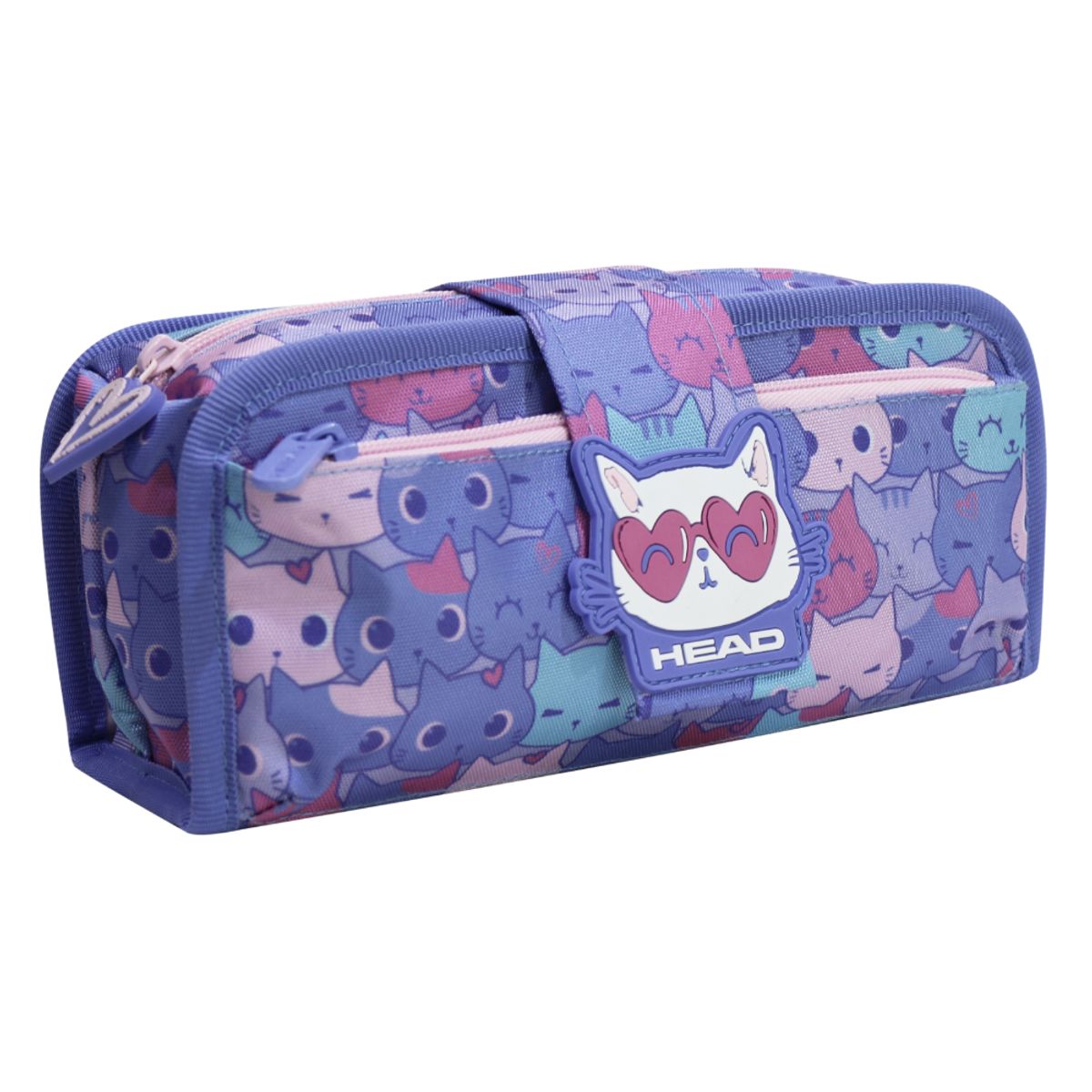 HEAD - Estuche Infantil Niña Cherry Gato Lila Head