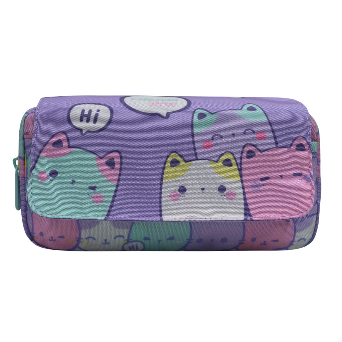 HEAD - Estuche Infantil Niña Eraser New Gatos Pastel Head