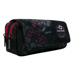 HEAD - Estuche Infantil Niño Eraser Futbol Negro