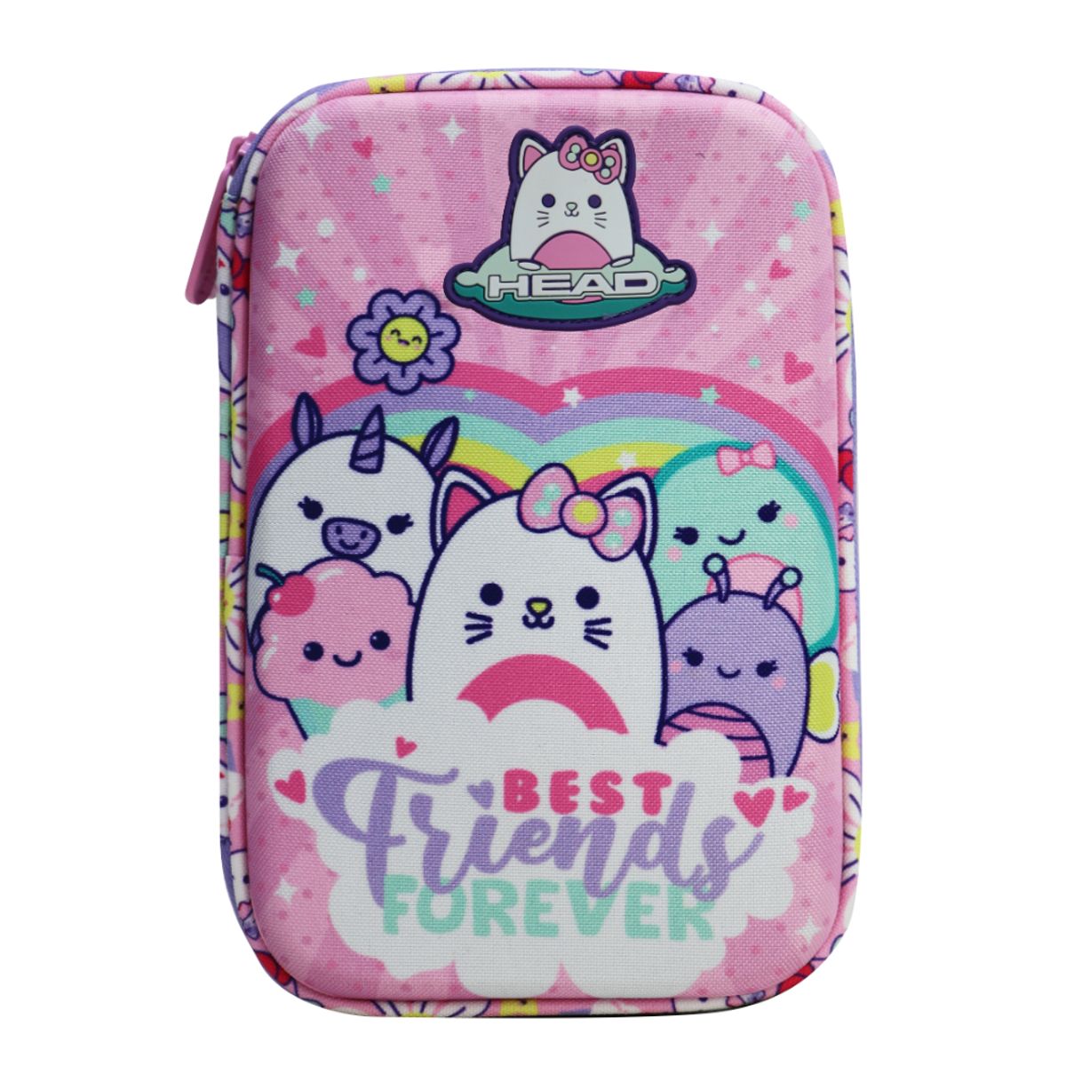 HEAD - Estuche Infantil Niña Rígido Box Best Friend Rosado Head