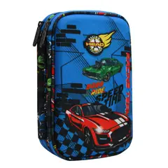 HEAD - Estuche Infantil Niño Rígido Box Speed Car Negro