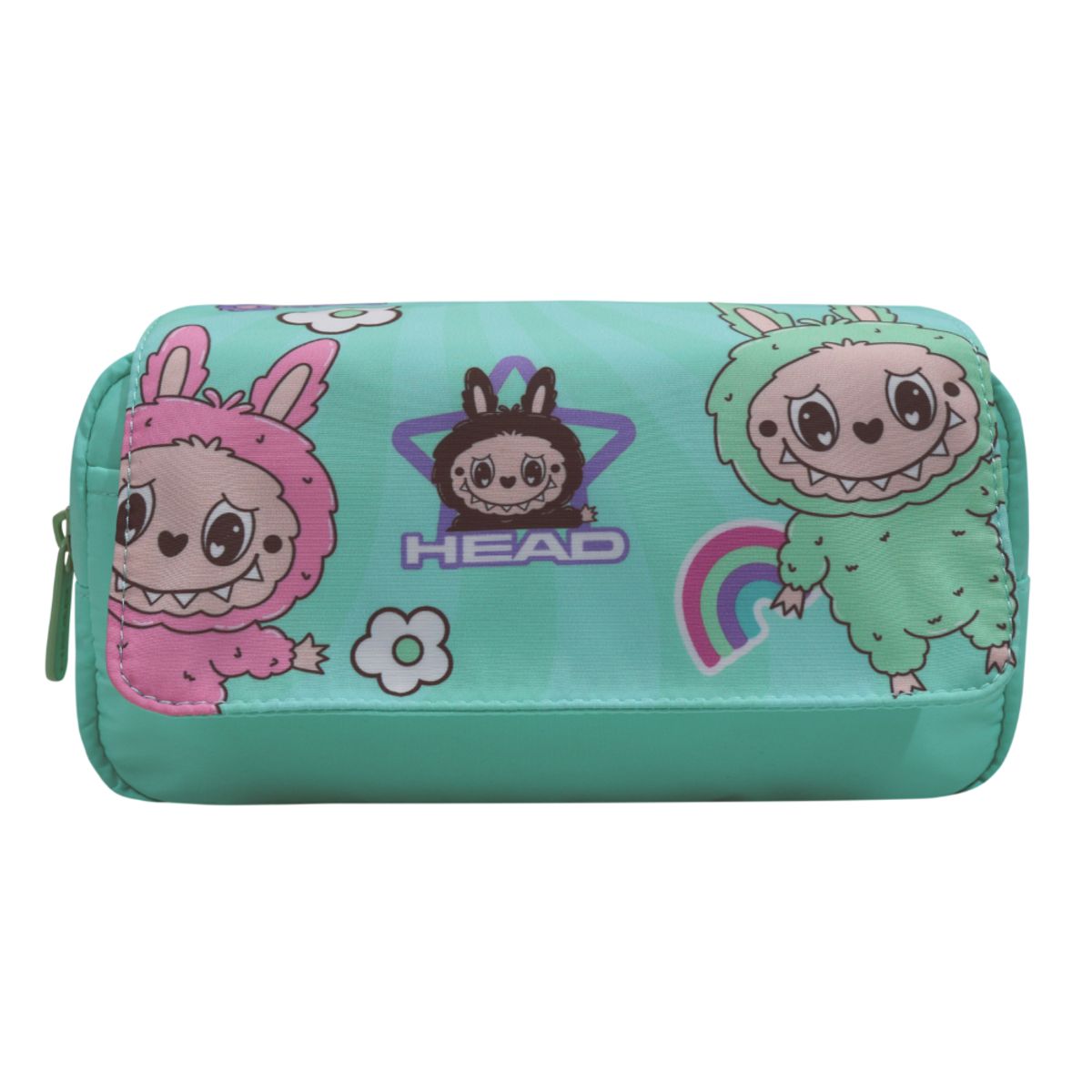 HEAD - Estuche Infantil Niña Eraser Muñecos Turquesa Head