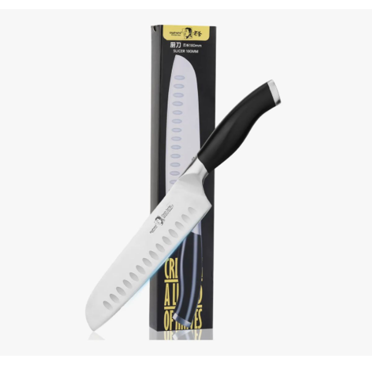 GENERICO - Cuchillo De Chef Profesional De Acero Inoxidable De Cocina