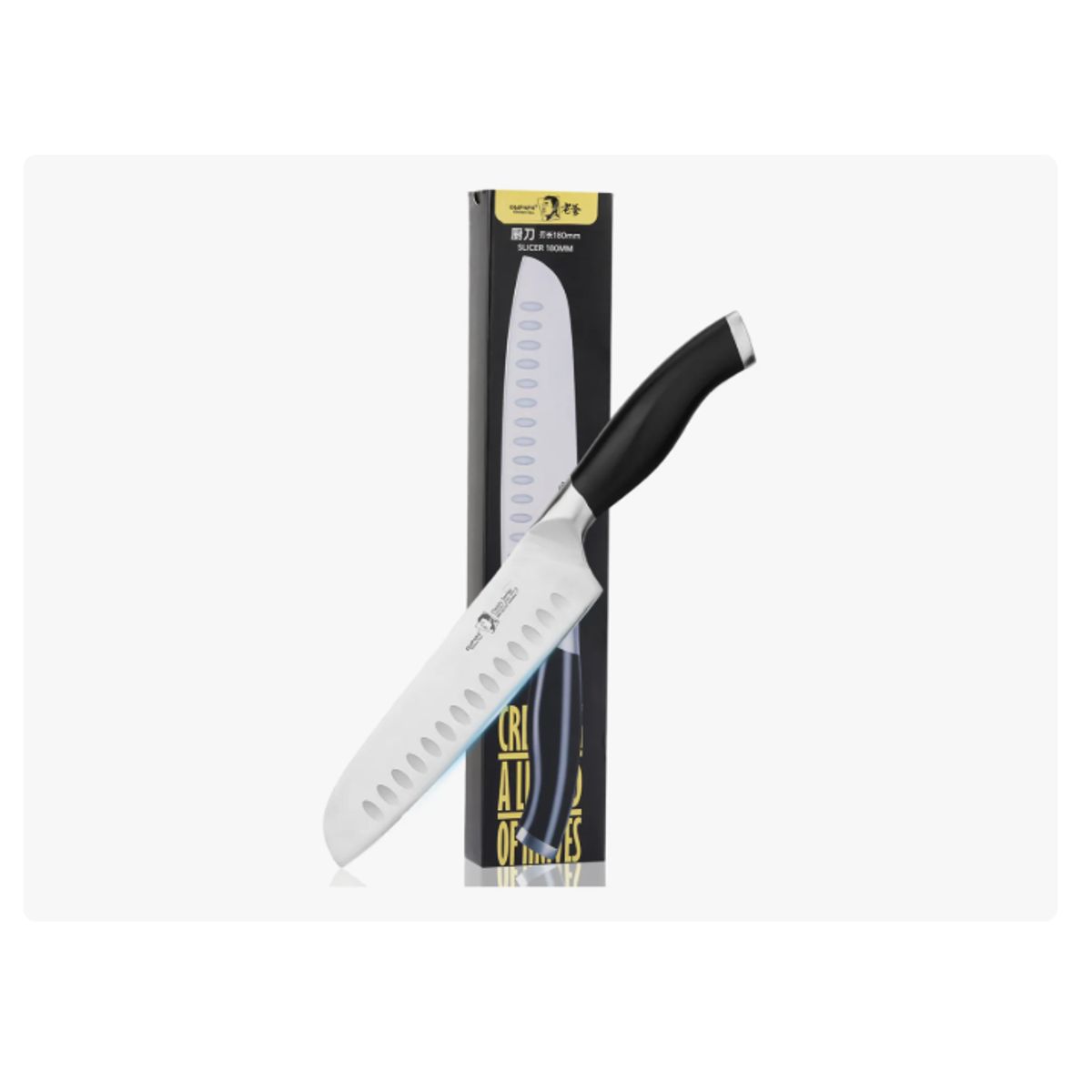 GENERICO - Cuchillo De Chef Profesional De Acero Inoxidable De Cocina