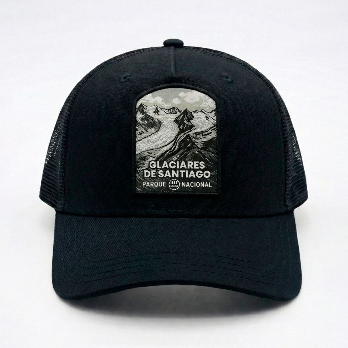 LENGA - Jockey Gorro Trucker Canvas Parque Nacional Glaciares de Santiago Lenga