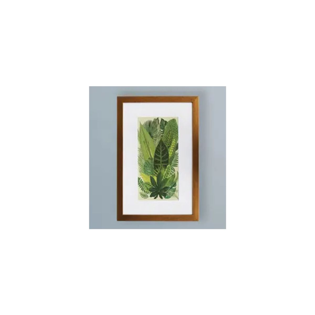 GENERICO - Cuadro 40x60cm hojas verdes