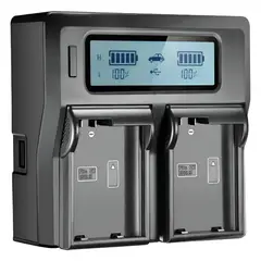 GENERICO - Cargador Batería Doble Lcd Para Nikon En-el15 D850 D7500