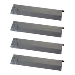 GENERICO - Kit 4 Repuesto Difusor de Llama Universal Ajustable (29,5 a 52 cm) Parrillas a Gas
