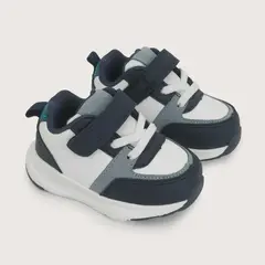 OPALINE - Zapatilla Sport Blanco Azul Niño