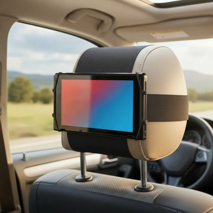 GENERICO Soporte Reposa Cabezas Del Coche Para Nintendo Switch