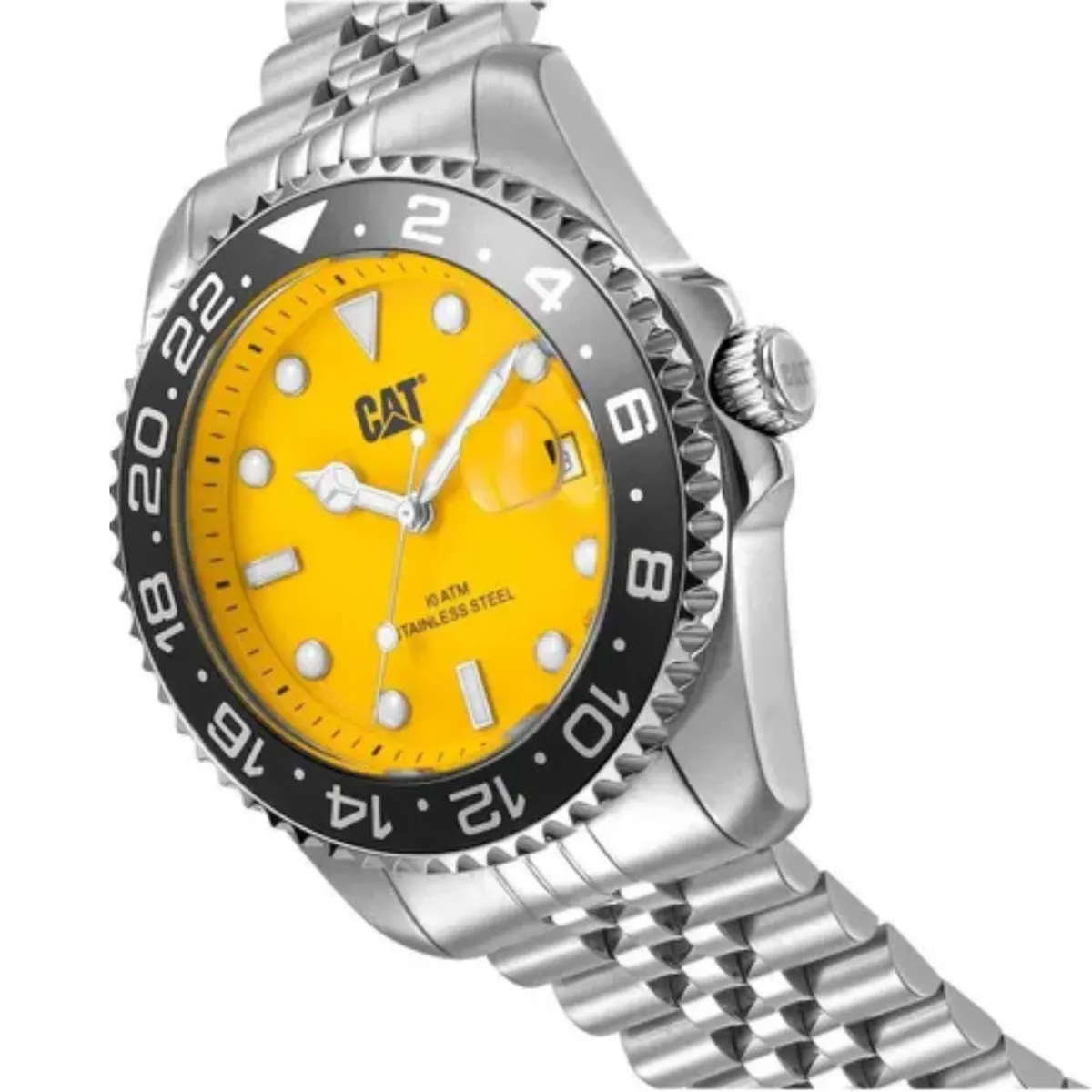CAT - RELOJ CAT AO14111727 R-TYPE PLATEADO AMARILLO HOMBRE