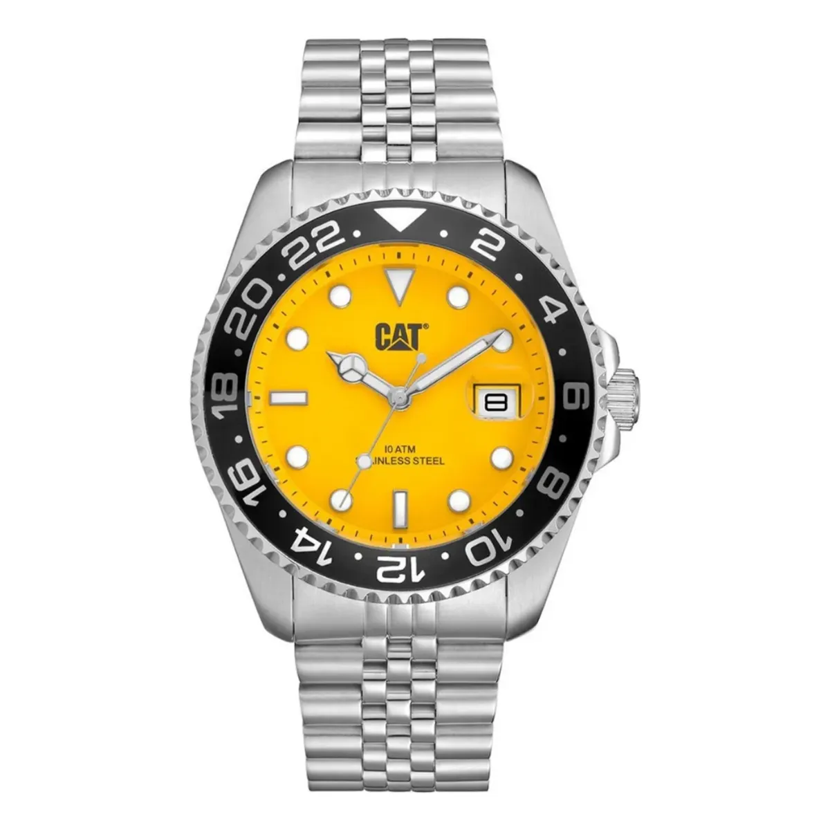 CAT - RELOJ CAT AO14111727 R-TYPE PLATEADO AMARILLO HOMBRE