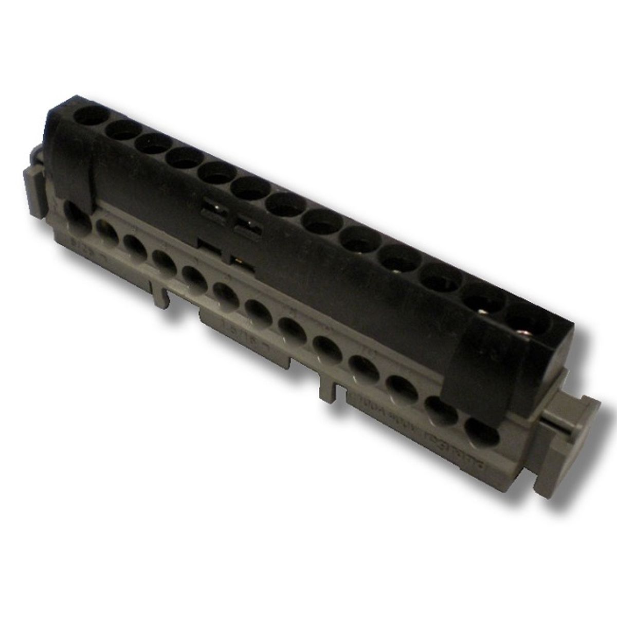 LEGRAND - Regleta Conexion 12 Entradas Negra Legrand