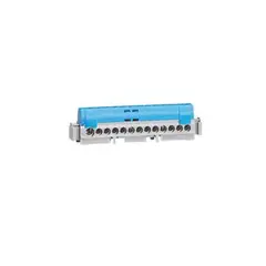 LEGRAND - Regleta Conexion 12 Entradas Neutro Azul