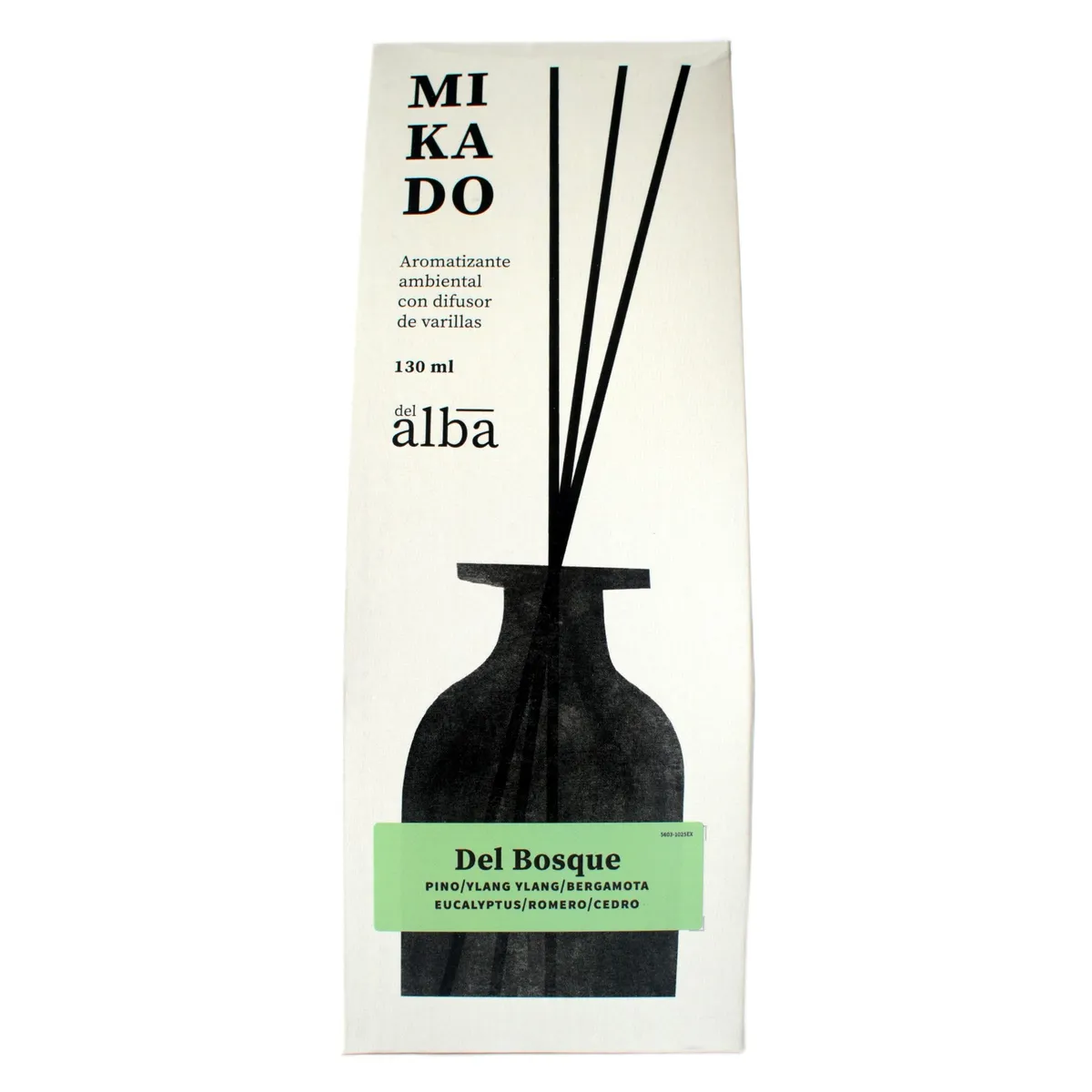 ALBA - Mikado Bosque 130 Ml + Varillas Del Alba
