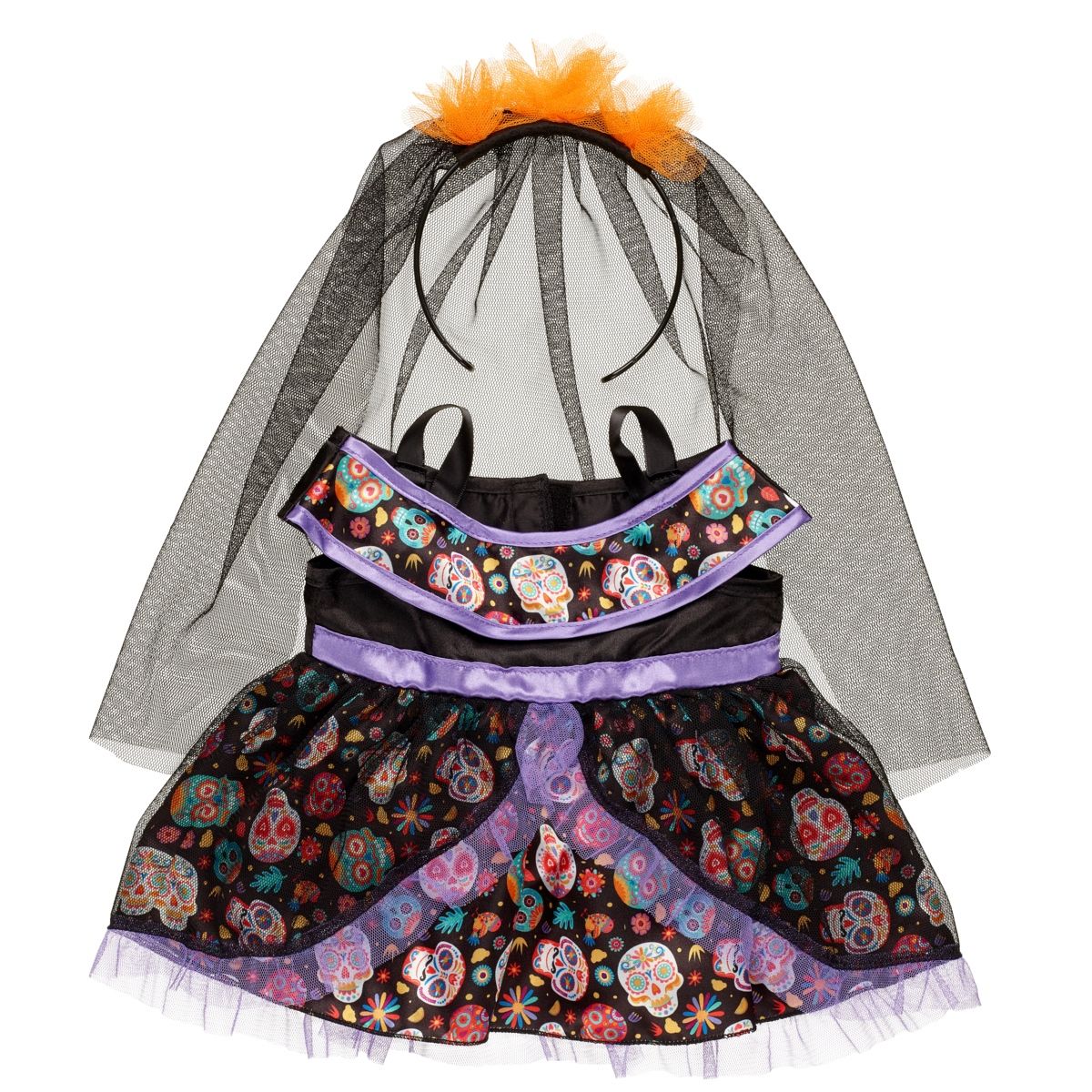 BUILD A BEAR - Vestido Día De Los Muertos Build-A-Bear