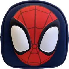 SPIDERMAN - Mochila Pre Escolar 3d Con Arnés Spidey Antiperdida Niños