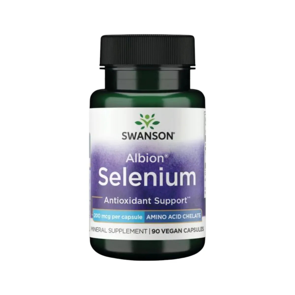 SWANSON - ALBION SELENIUM 200MCG 90 CAPSULAS VEGANAS - SWANSON