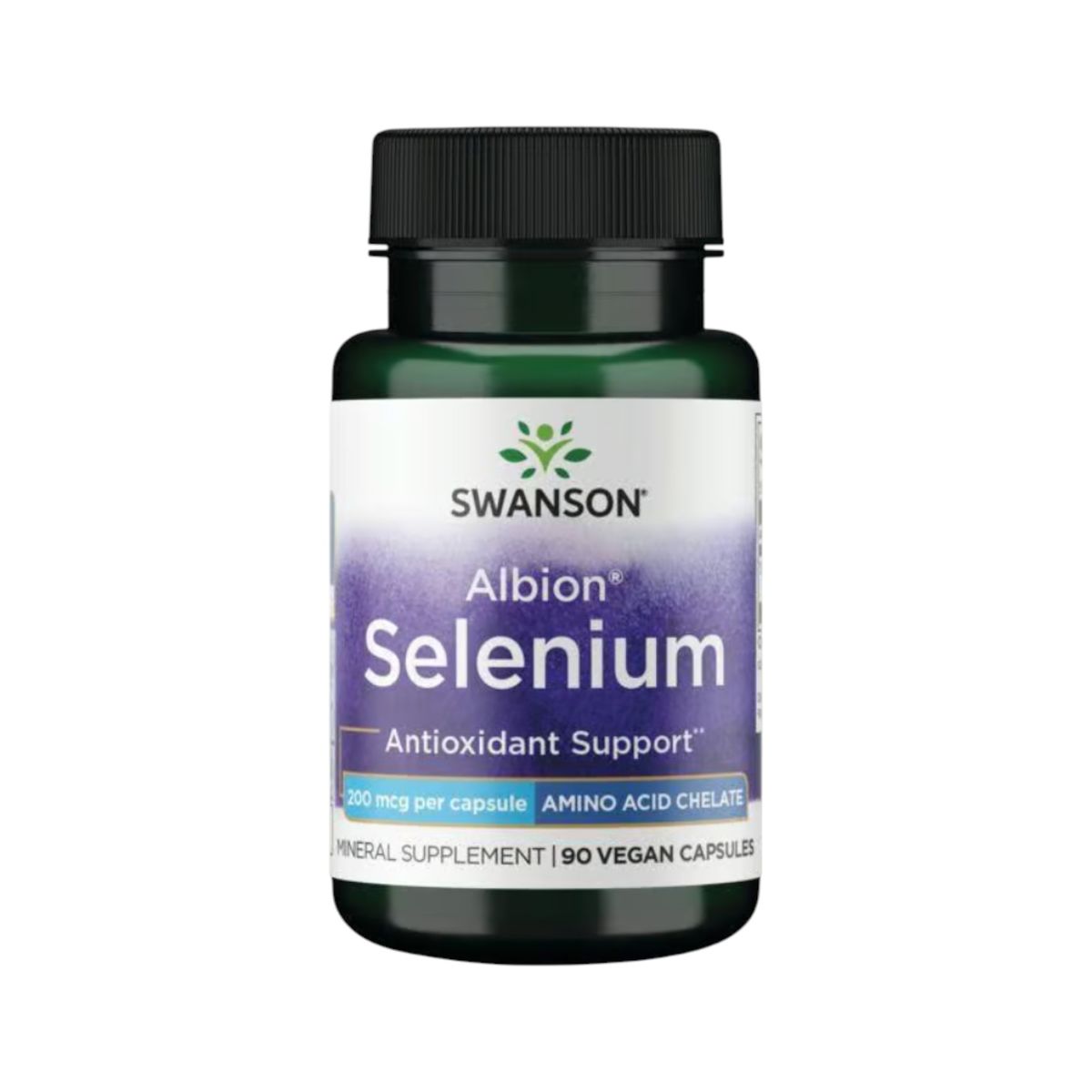 SWANSON - ALBION SELENIUM 200MCG 90 CAPSULAS VEGANAS - SWANSON