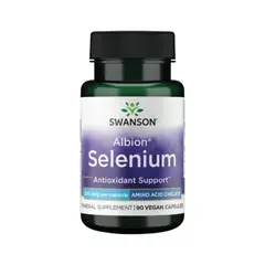 SWANSON - ALBION SELENIUM 200MCG 90 CAPSULAS VEGANAS -