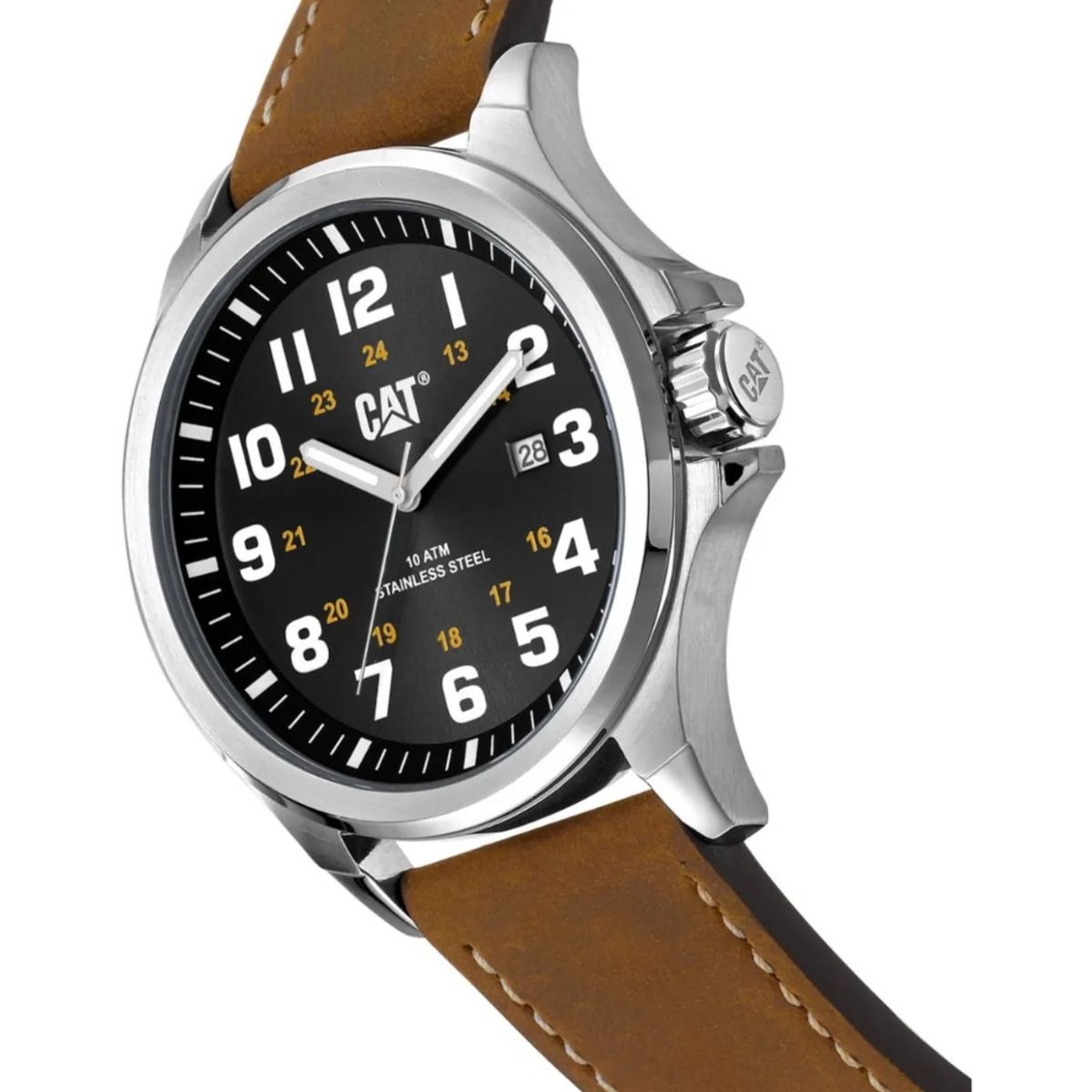 CAT - RELOJ CAT PU-141-35-117 PLATEADO NEGRO HOMBRE