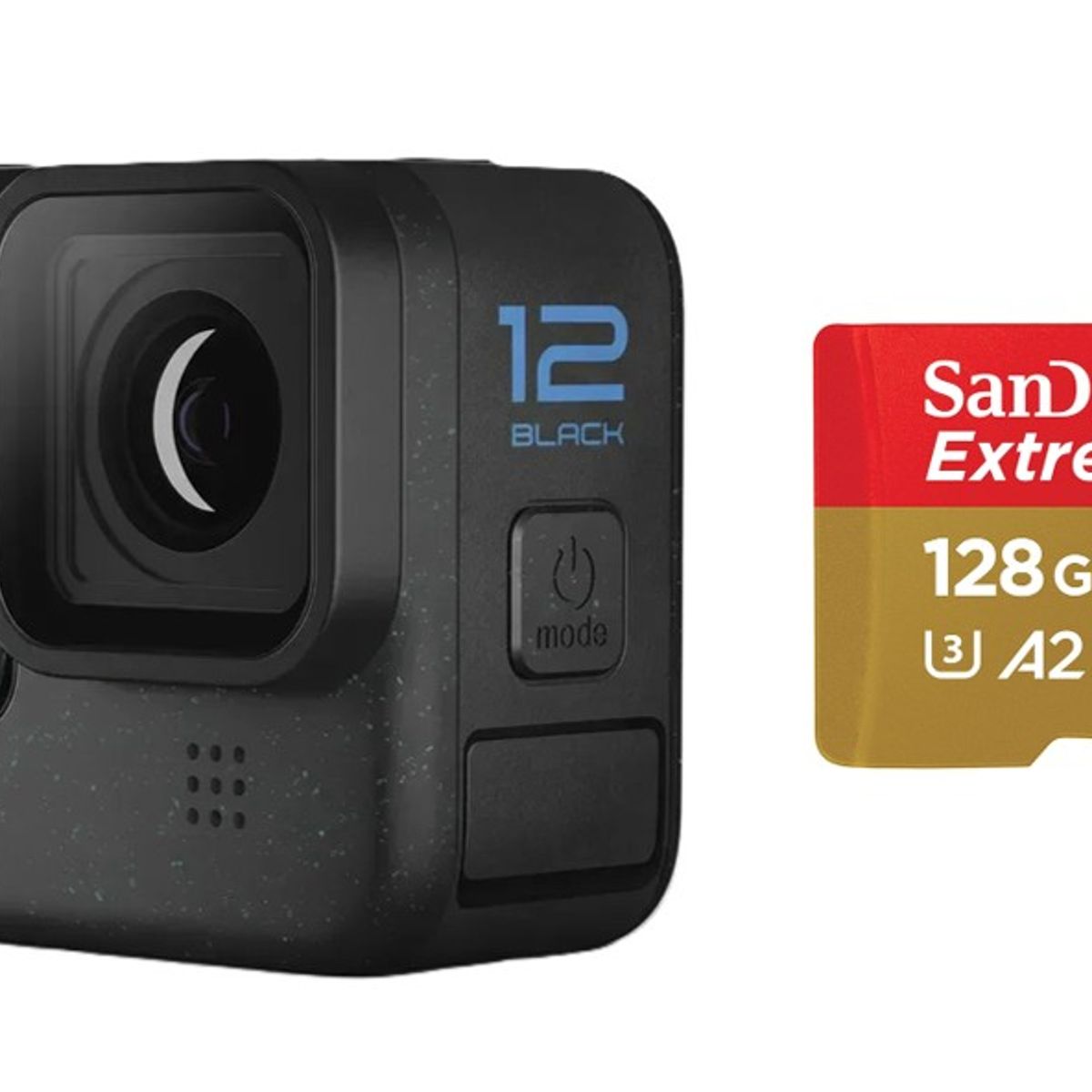 GOPRO - Cámara De Acción Gopro Hero12 Black + Sandisk Extreme 128gb