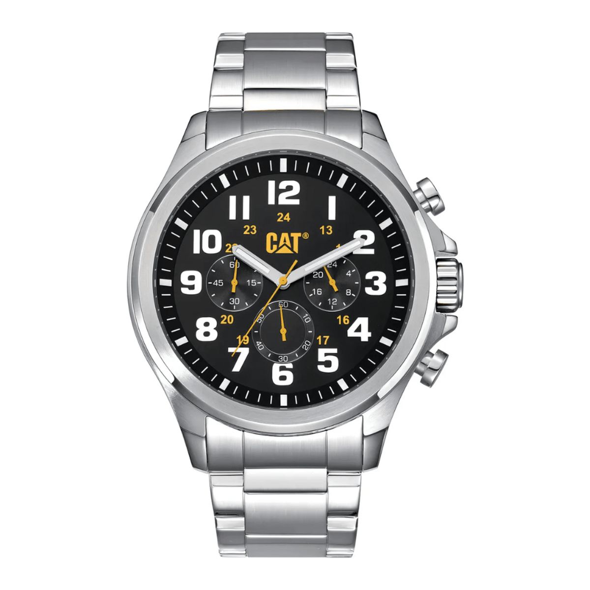 CAT - RELOJ CAT PU-143-11-117 PLATEADO NEGRO HOMBRE