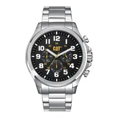 CAT - RELOJ PU-143-11-117 PLATEADO NEGRO HOMBRE