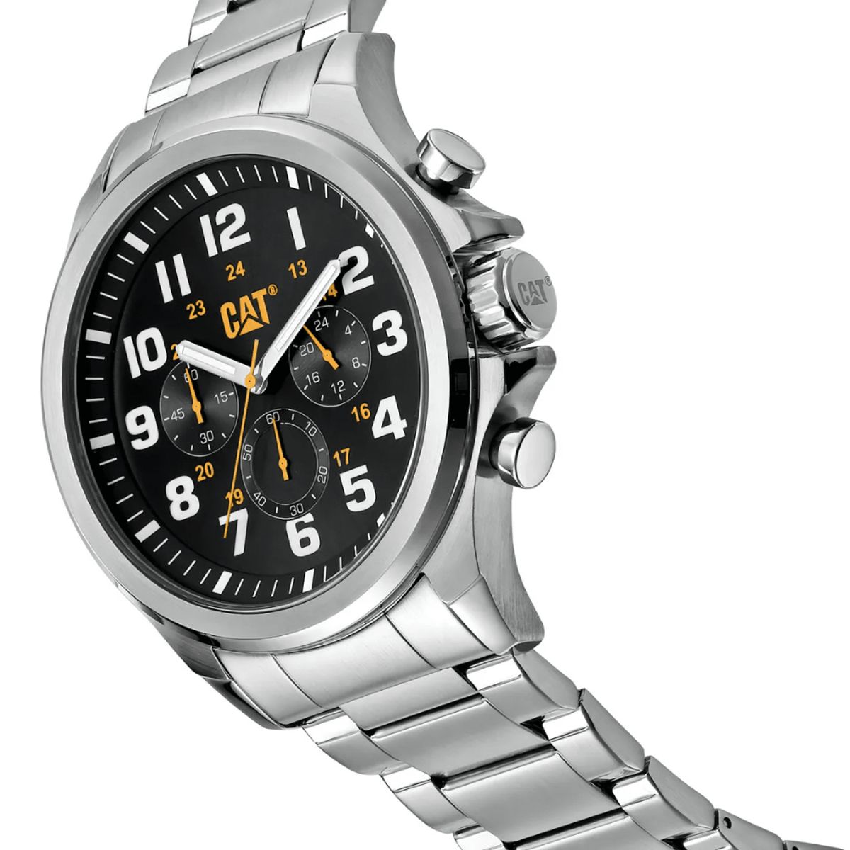 CAT - RELOJ CAT PU-143-11-117 PLATEADO NEGRO HOMBRE