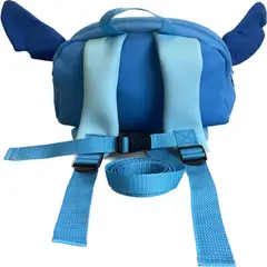 DISNEY - Mochila Pre-escolar 3d Stitch Con Arnes Antiperdida