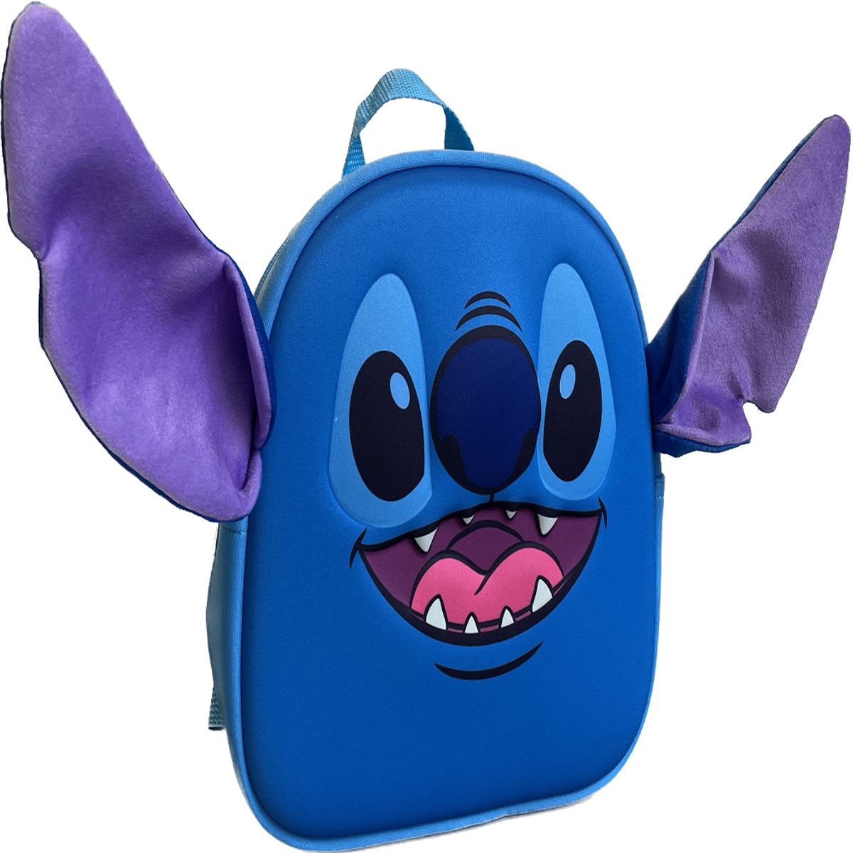 DISNEY - Mochila Pre-escolar 3d Stitch Con Arnes Antiperdida Disney