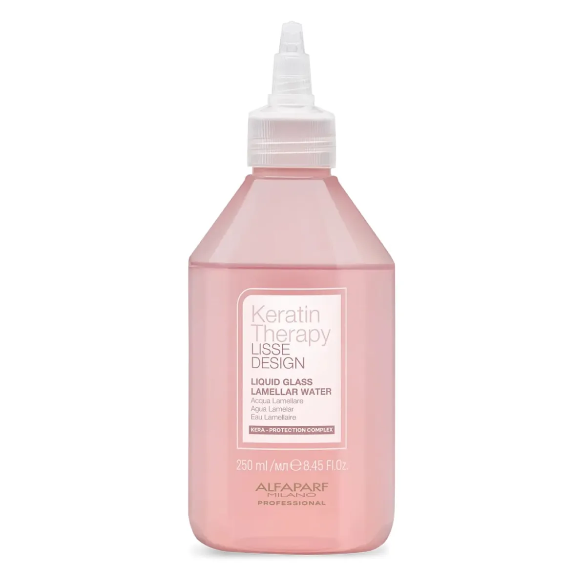 ALFAPARF MILANO - AGUA LAMELAR DESENREDANTE Y SUAVISANTE LISSE DESING ALFAPARF 250 ML