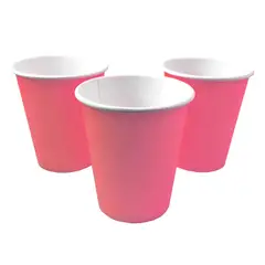 GENERICO - VASO 7 CARTON ROSADO X10 PCS X1 UNI